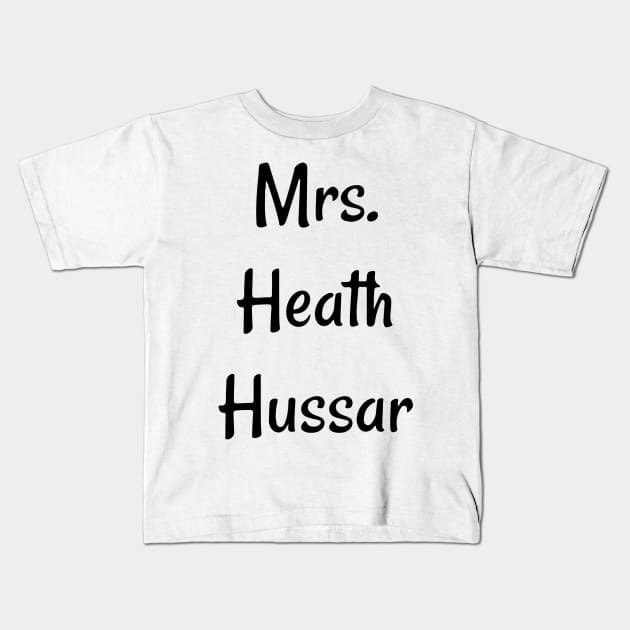 heath hussar Kids T-Shirt by fightstacystore